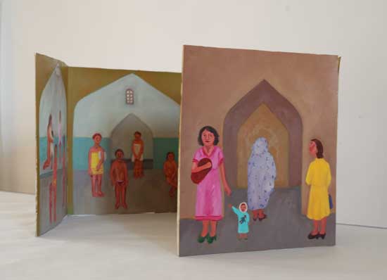 exterior of maquette