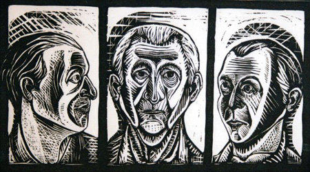 Wood cut by Akram Rahmanzadeh